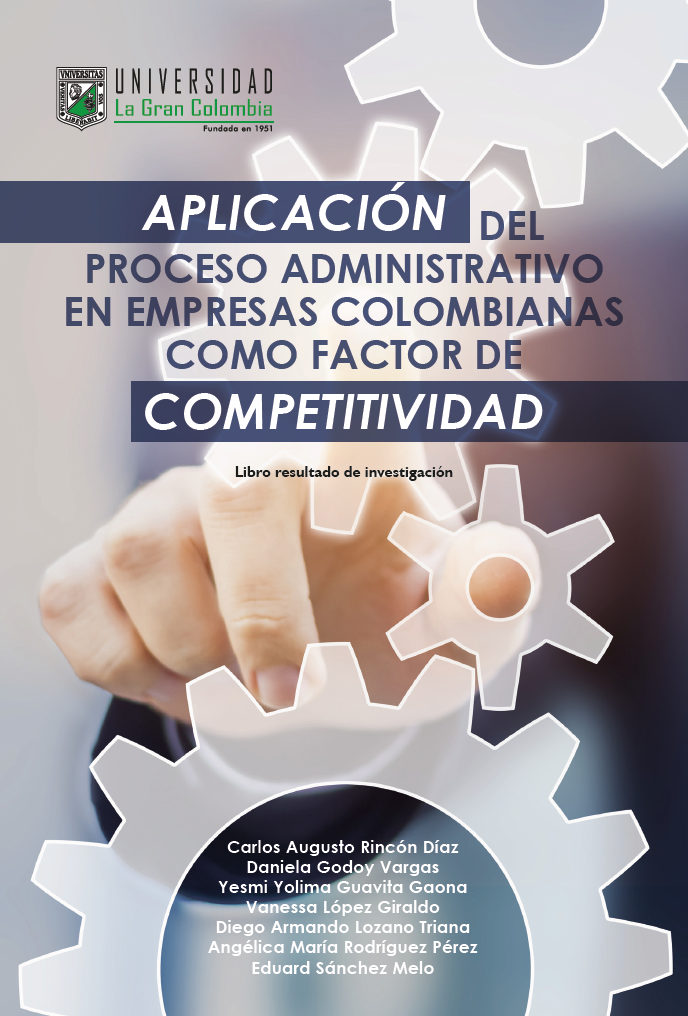 Aplicación del proceso administrativo en empresas colombianas como factor  de competitividad - 11396/3169